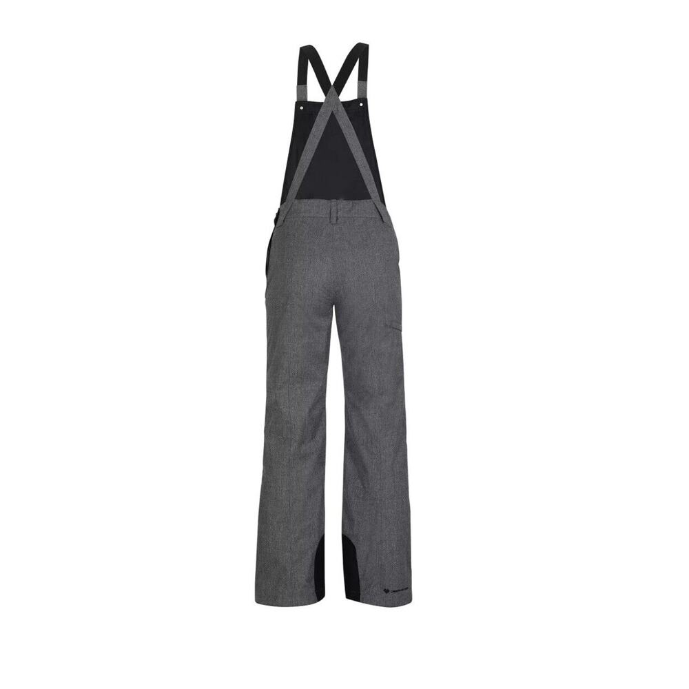 Obermeyer Women's Malta Bib Overalls Charcoal Size 10 | MSRP $ 199 Fast Ship - Picture 2 of 9